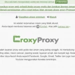 Aplikasi proxy VPN terbaik Croxyproxy