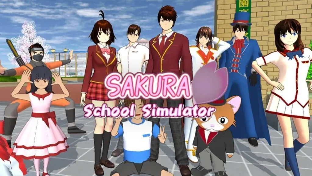 Bermain Game Sakura School Simulator Mod APK