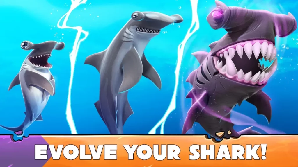 Fitur Menarik yang Ada di Hungry Shark Evolution Mod Apk