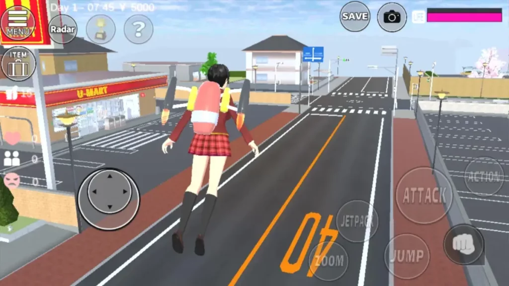 Fitur Menarik Sakura School Simulator Mod APK