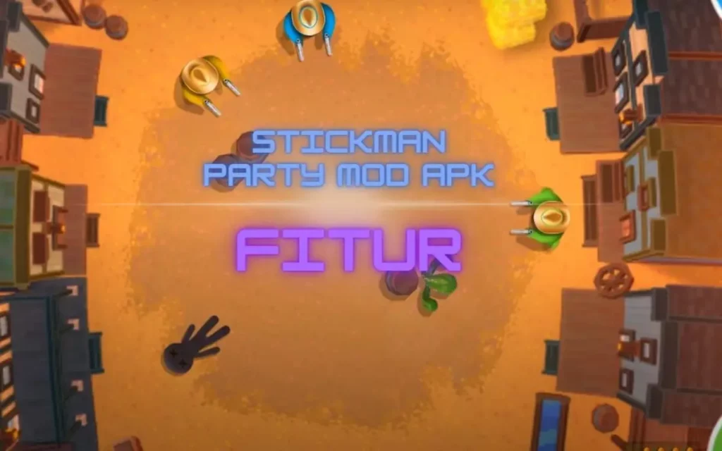 Fitur yang Ada di Stickman Party Mod APK