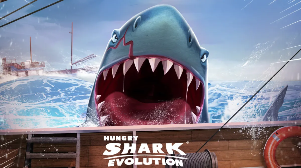 Bermain Game Seru Hungry Shark Evolution Mod Apk