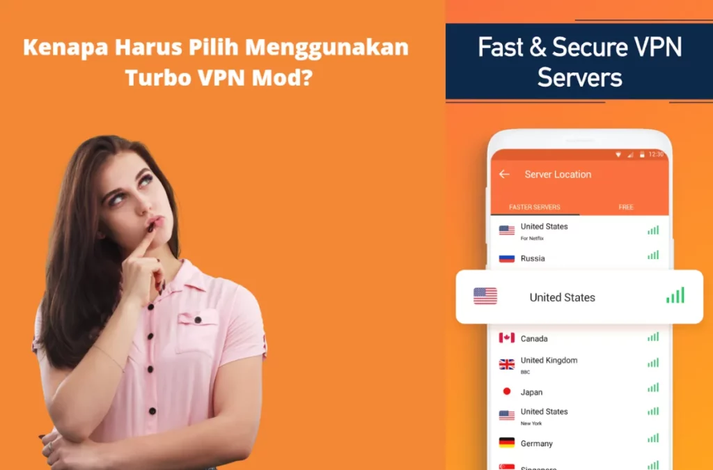 Alasan Menggunakan Turbo VPN mod