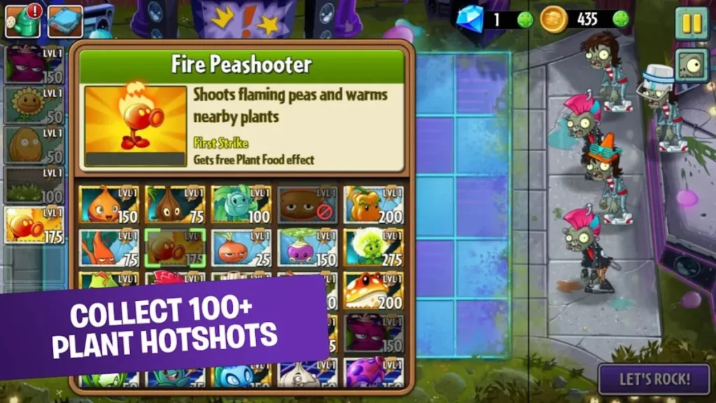 Perbedaan Plants vs Zombies 2 MOD APK dengan versi Asli