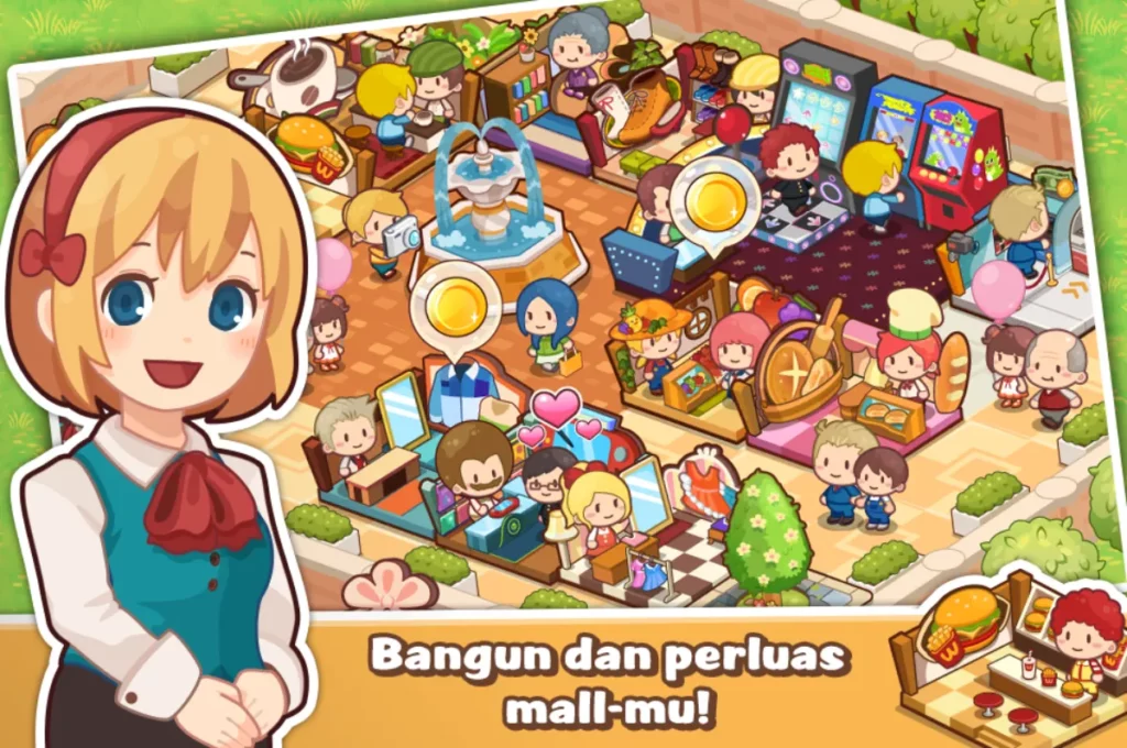 Mengenal Game Happy Mall Story Mod Apk
