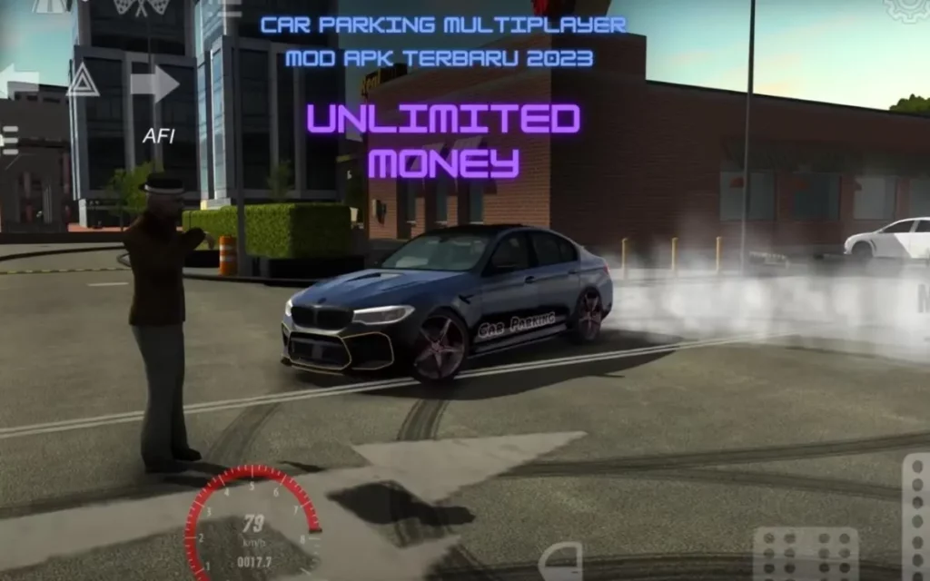 Bermain Game Car Parking Multiplayer Mod APK