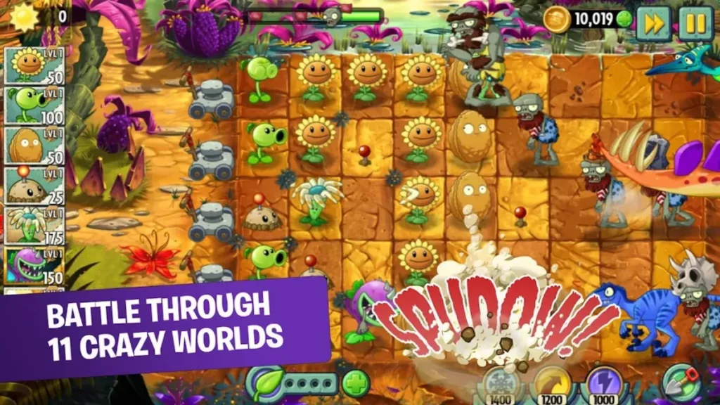 Mengenal Game Plants vs Zombies 2 MOD APK