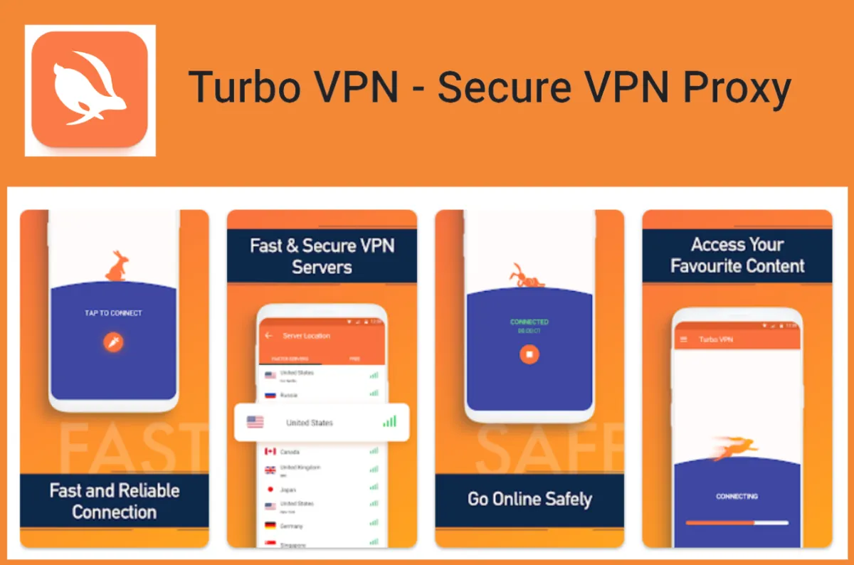 Mengenal Aplikasi Turbo VPN mod