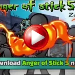 Bermain Game Anger of Stick 5 Mod APK
