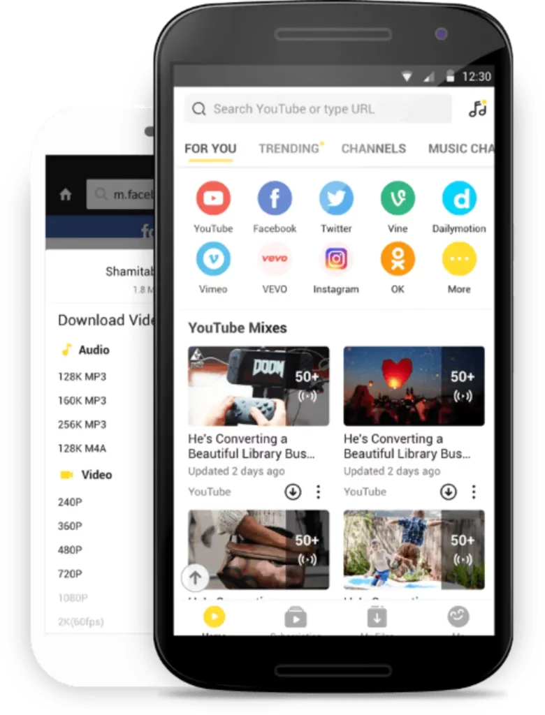 Fitur Menarik yang ada di Snaptube MOD APK