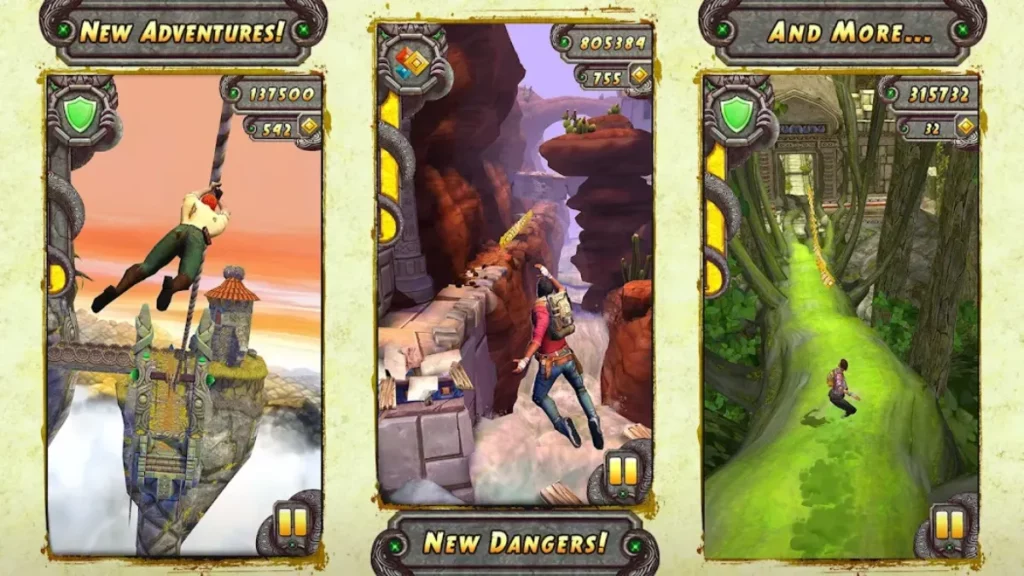 Fitur Menarik Game Temple Run 2 Mod Apk