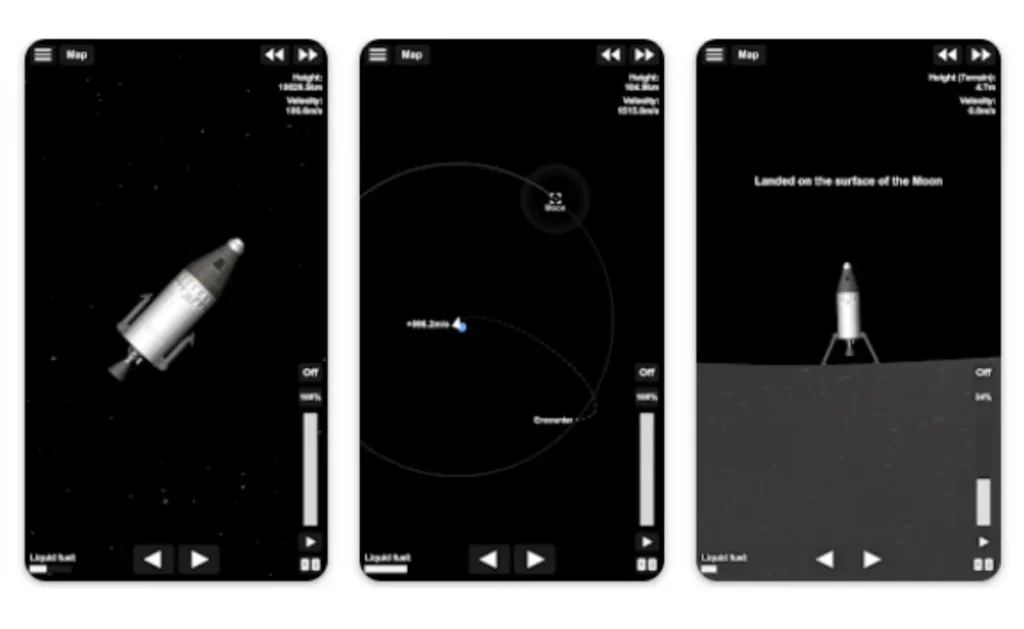 Fitur Menarik di Spaceflight Simulator mod apk