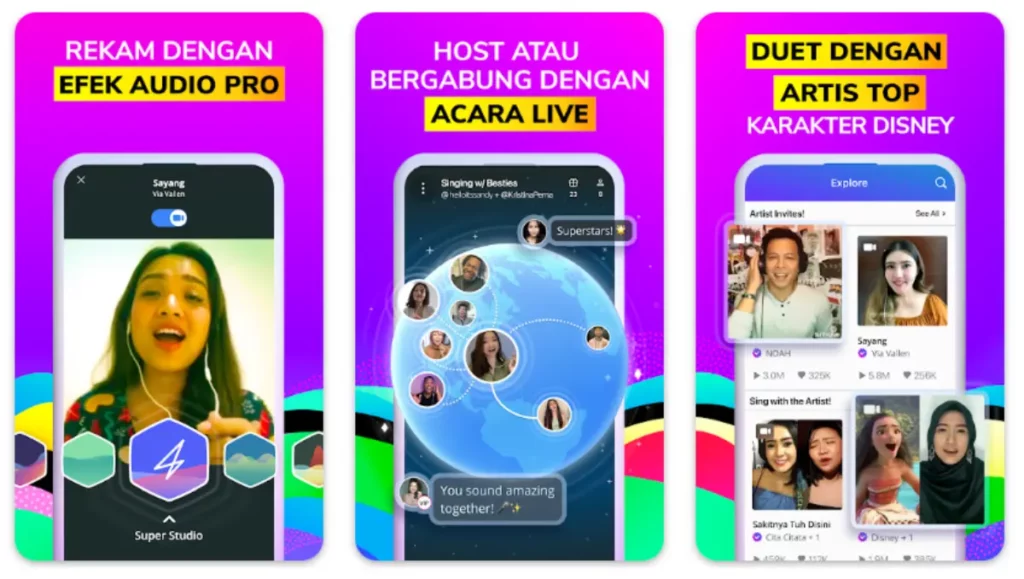 Fitur Menarik di Game Smule Mod Apk Vip Unlocked