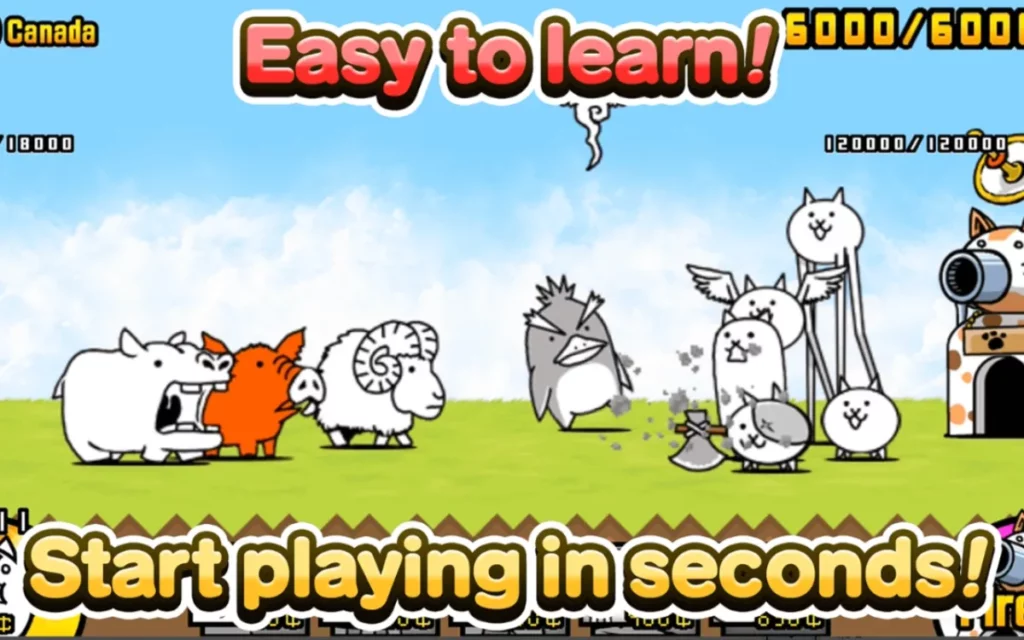 Fitur Menarik Game The Battle Cats Mod Apk