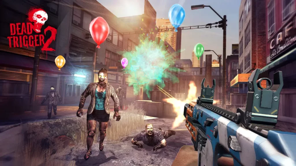 Gameplay Dead Trigger 2 Mod Apk Sangat Menarik