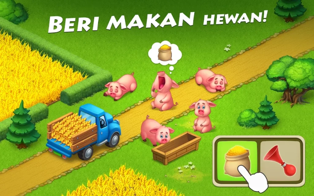 Keseruan Gameplay Township Mod Apk