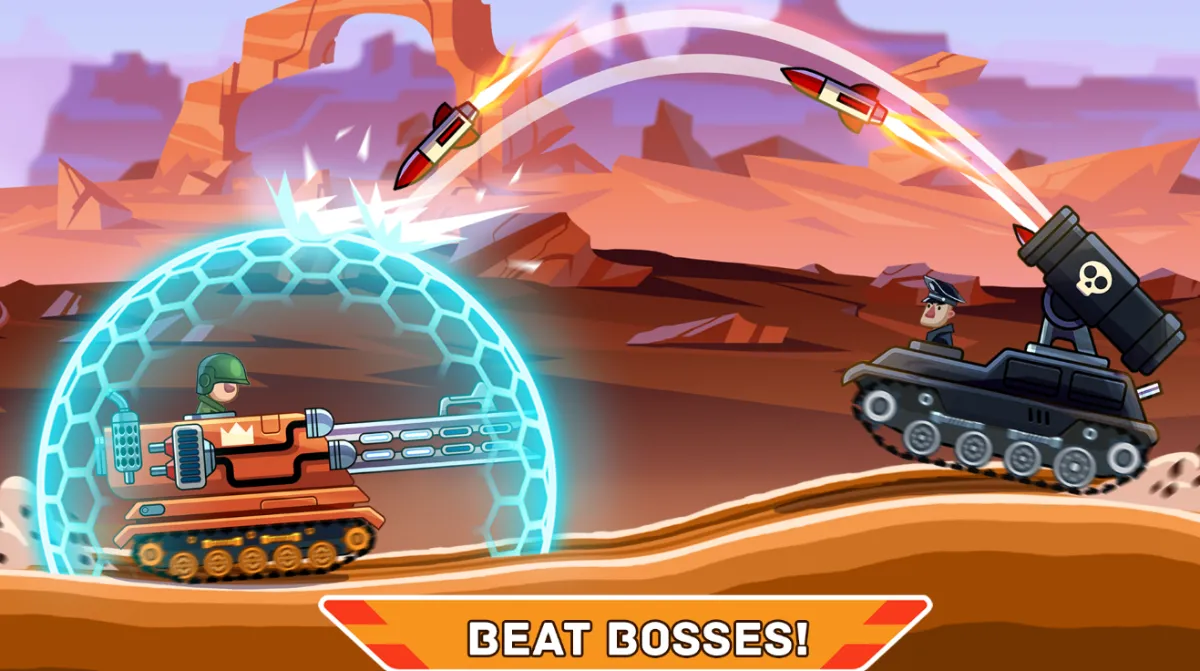 Review Game Hills of Steel Mod Apk