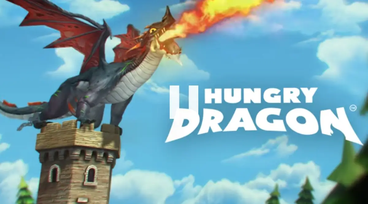 Bermain Game Seru Hungry Dragon mod apk