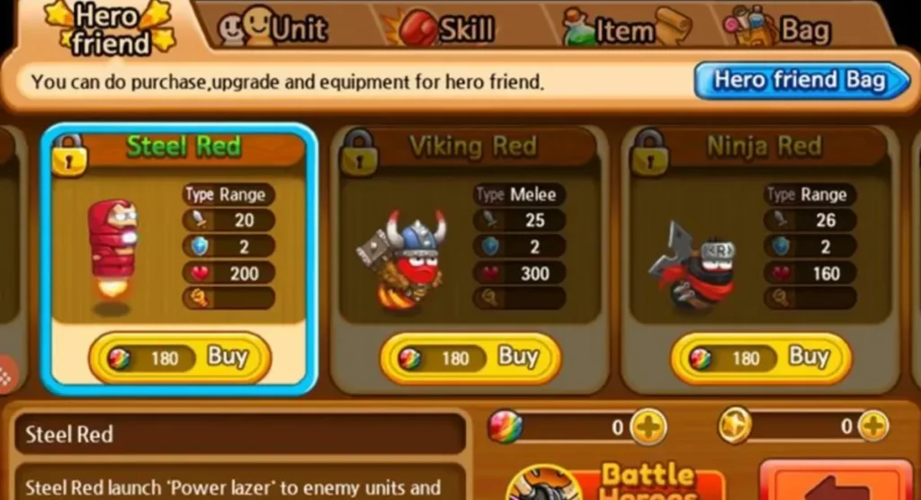 Download Larva Heroes Mod Apk