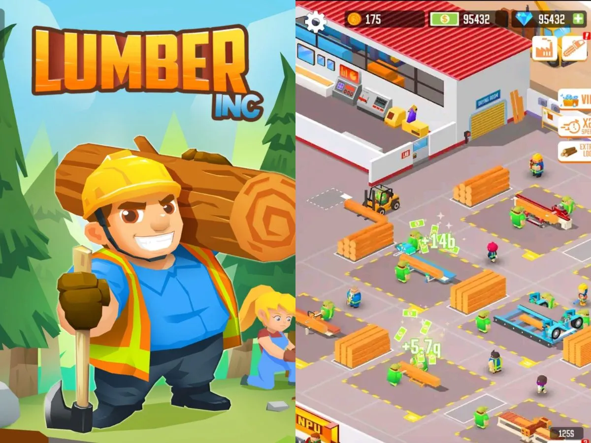 Lumber Inc Mod Apk Unlimited Money+Gems Update 2023