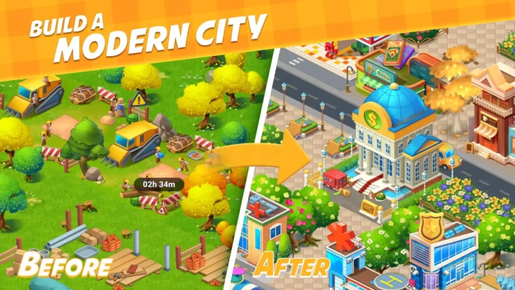 Keseruan Bermain Farm City Mod Apk