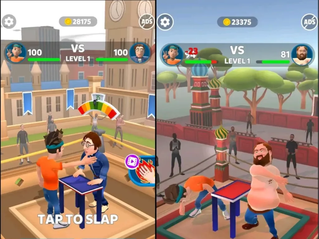 Perbedaan Slap Kings mod apk dengan Versi Asli