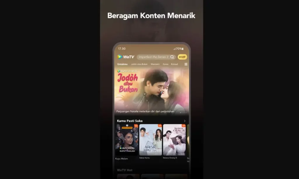 Ketahui Detail Aplikasi WeTV Mod Apk