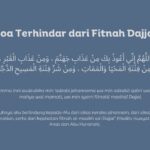 Doa Terhindar dari Fitnah Dajjal dan Amalan Sunnahnya