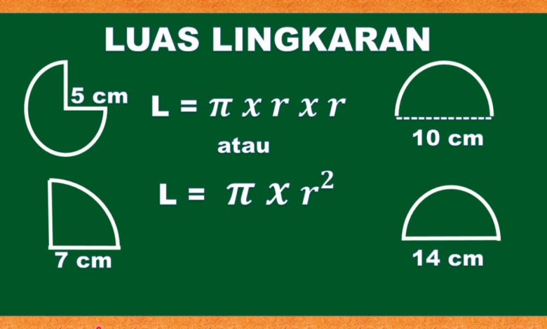 Perhatikan Cara Menghitung Luas Lingkaran, Rumus, dan Contohnya