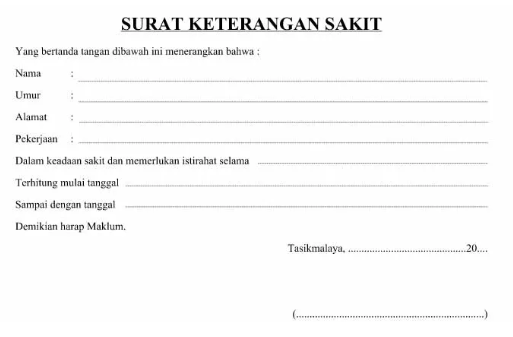 2. Surat Dokter Palsu