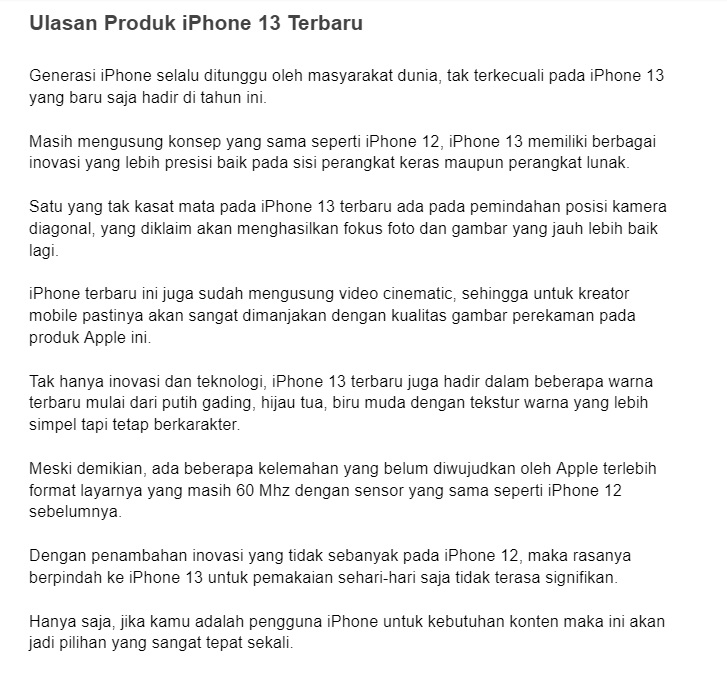 Contoh Teks Ulasan Kritis