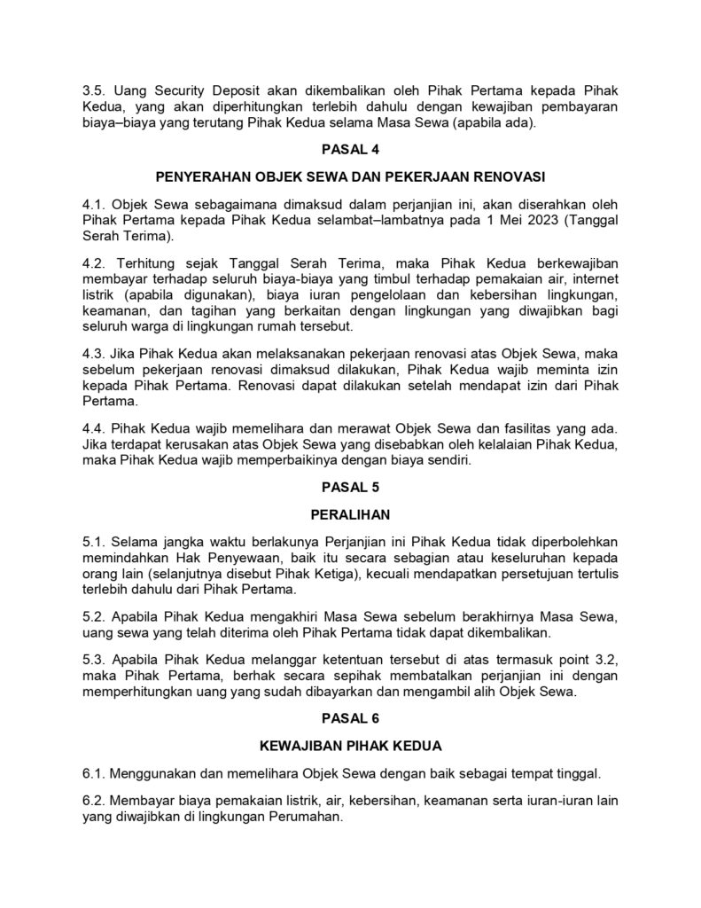 PERJANJIAN SEWA RUMAH page 0003