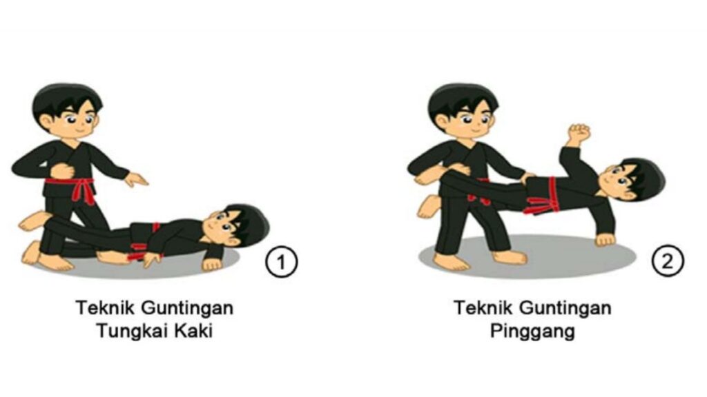 Gerakan Dasar Guntingan Pencak Silat