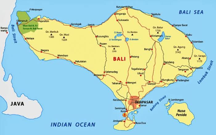 8. Batas Wilayah Darat Pulau Jawa Pulau Bali