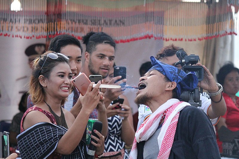 800px Debus Banten performance at Tourisme Banten Week Bali