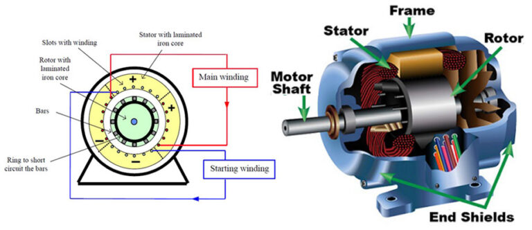 Motor Induksi: Pengertian, Fungsi, Jenis, Keunggulan & Contohnya