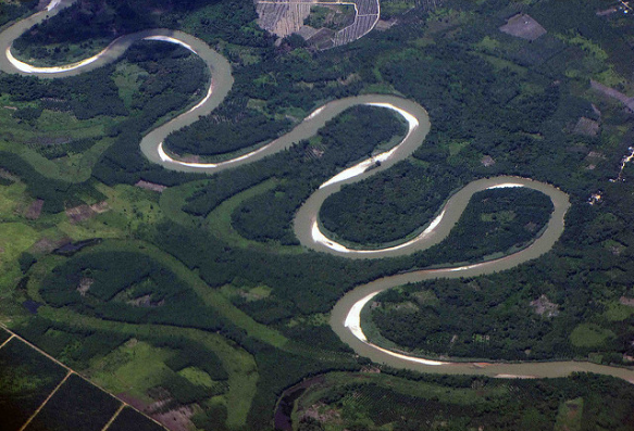 Danau Kelokan Sungai Oxbow Lake