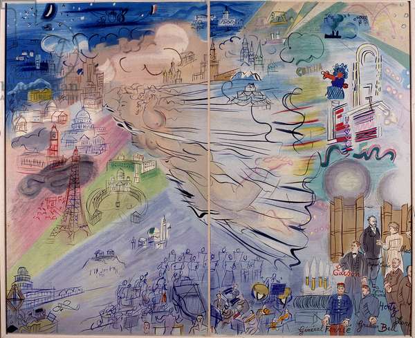 La Fee Electricite Karya Raoul Dufy