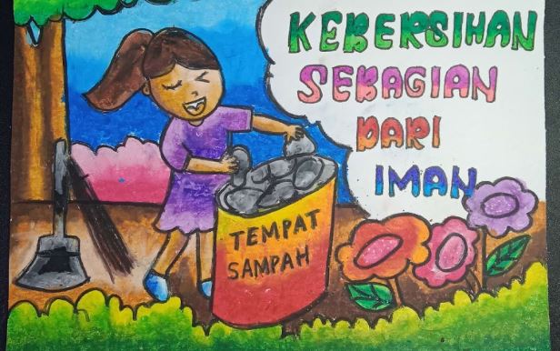 Poster Kebersihan Sebagian dari Iman