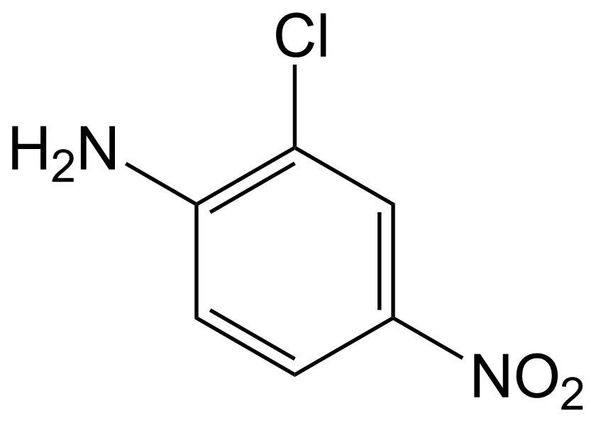 gambar7 2 chloor 4 nitroaniline structuur 1