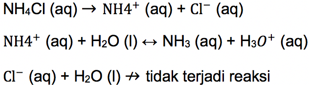 Hidrolisis Garam Parsial