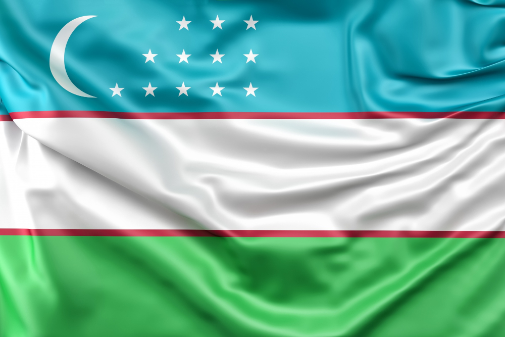 Bendera Uzbekistan