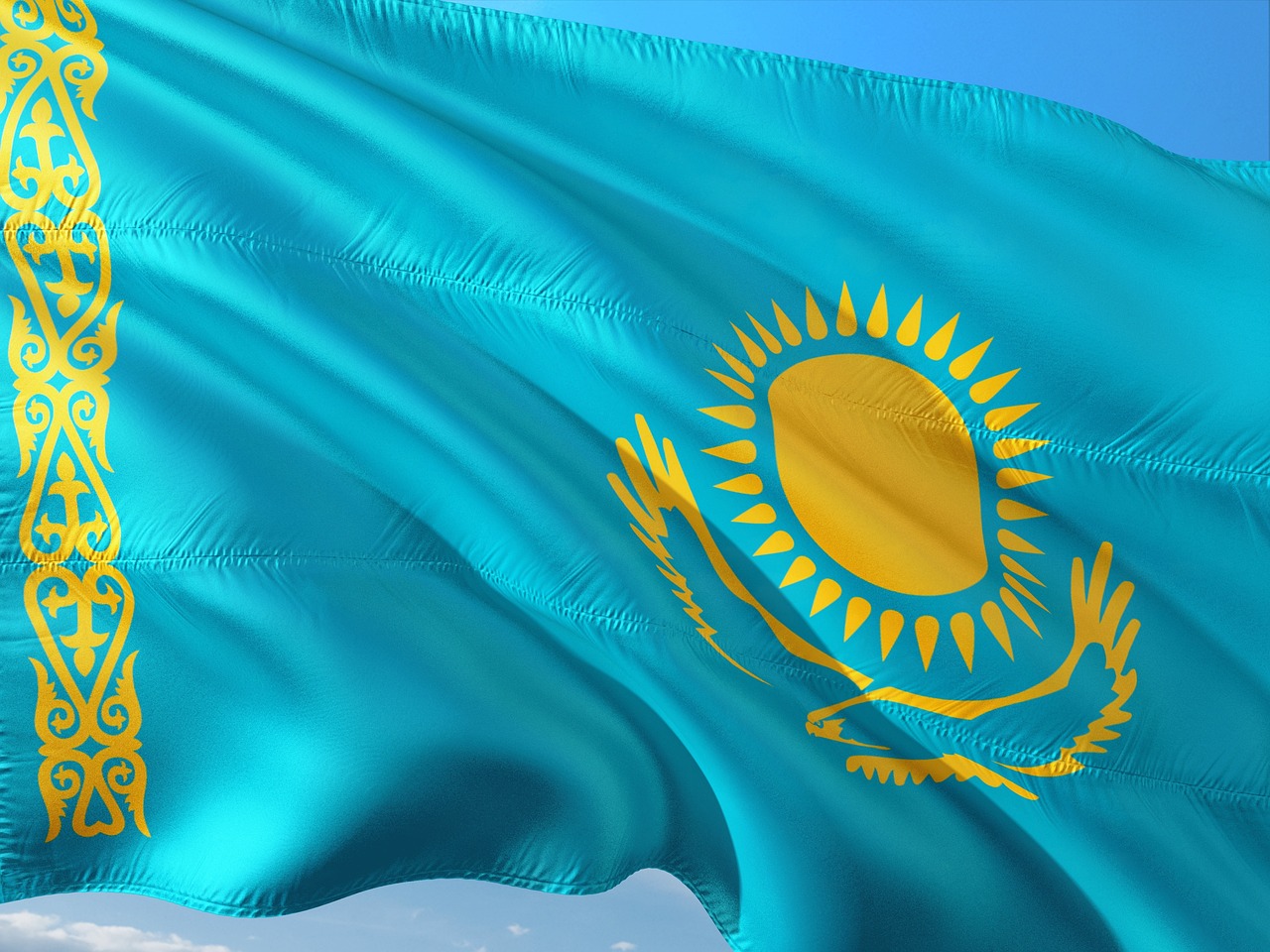 Bendera Kazakhstan