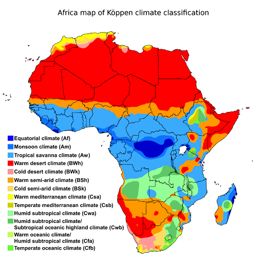 Iklim Benua Afrika 