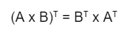 Perkalian Matriks Transpose