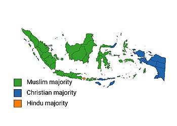 Peta Persebaran Islam di Indonesia