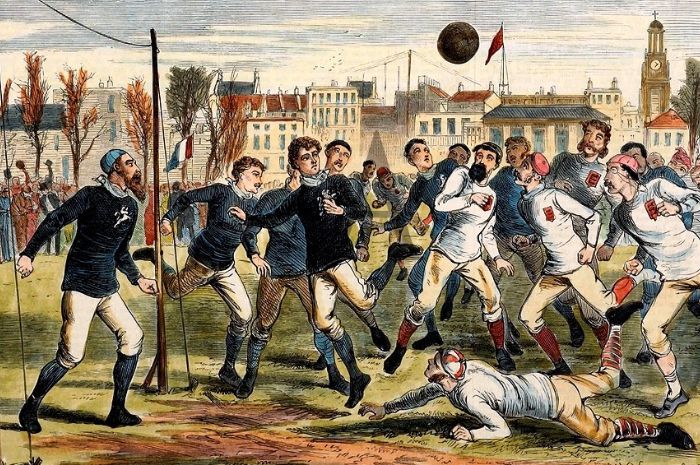 Inggris vs Skotlandia 1872 