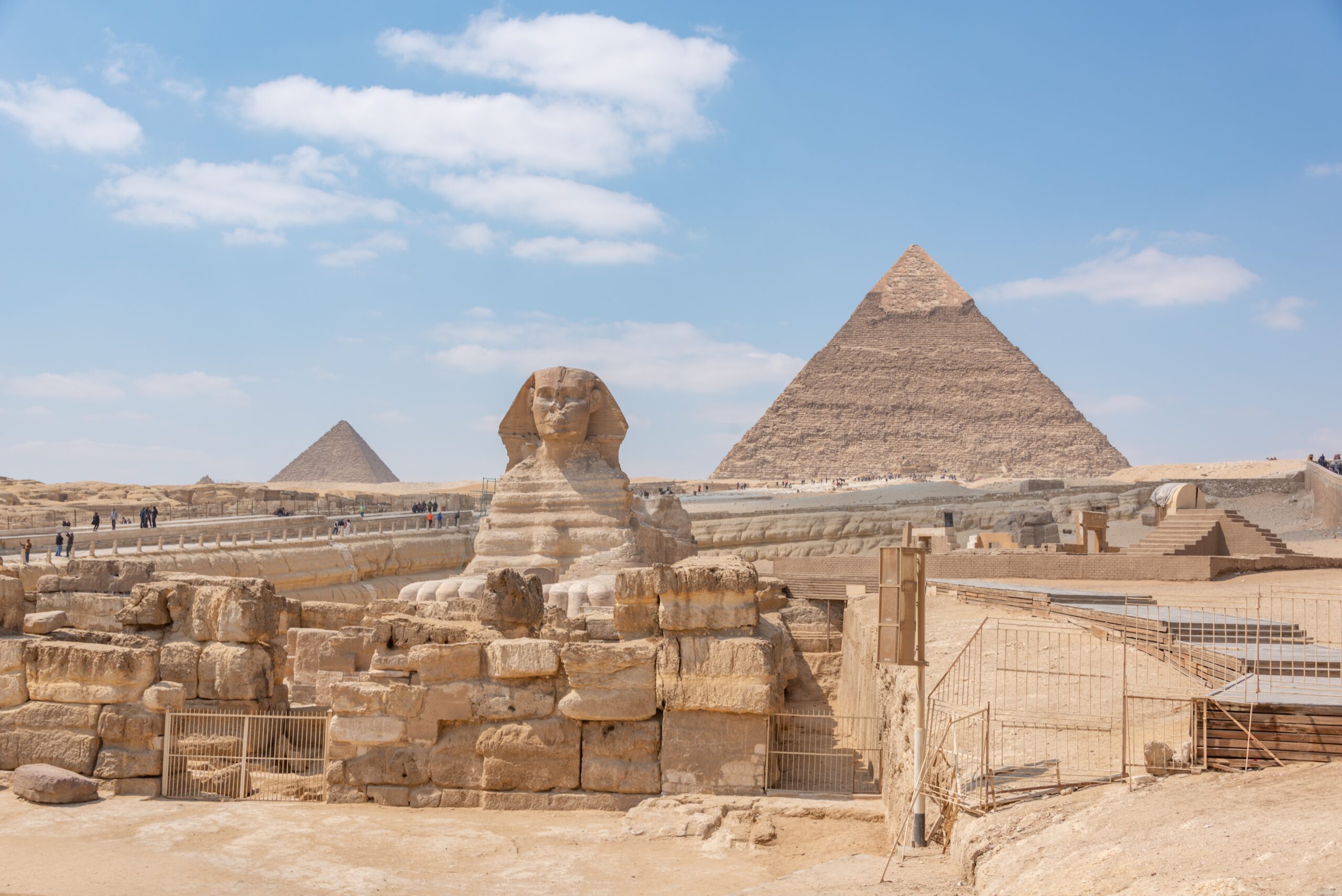 Pyramid and Sphinx 