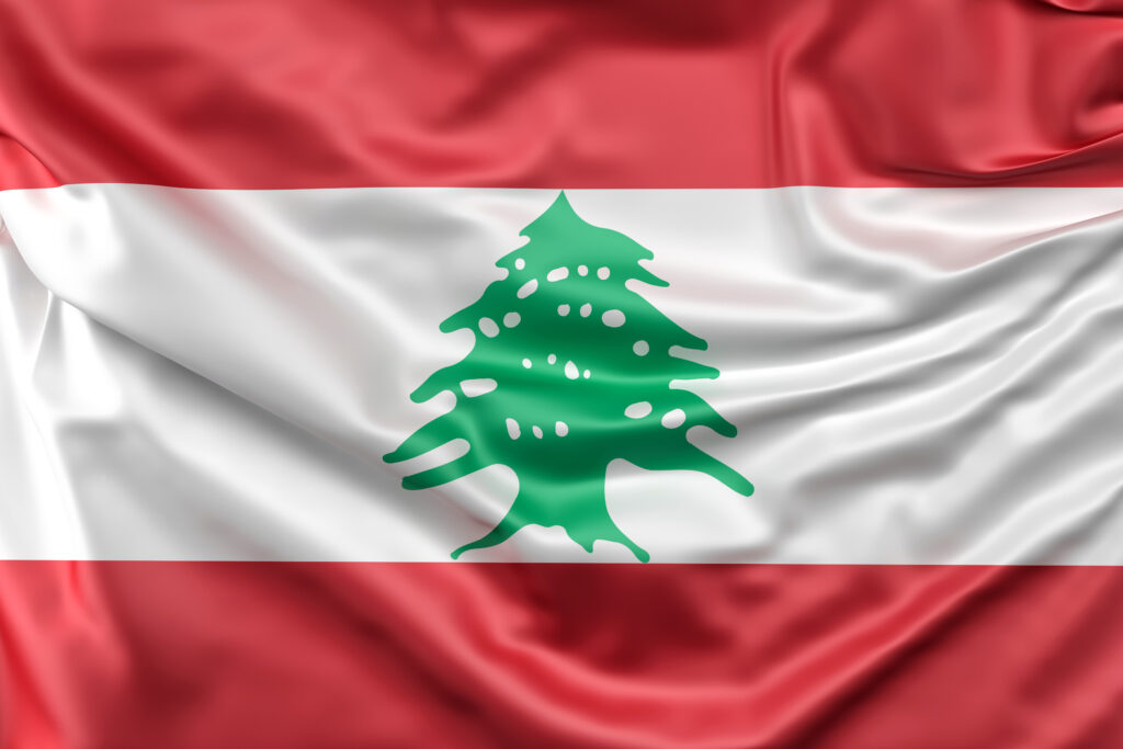 Bendera Lebanon