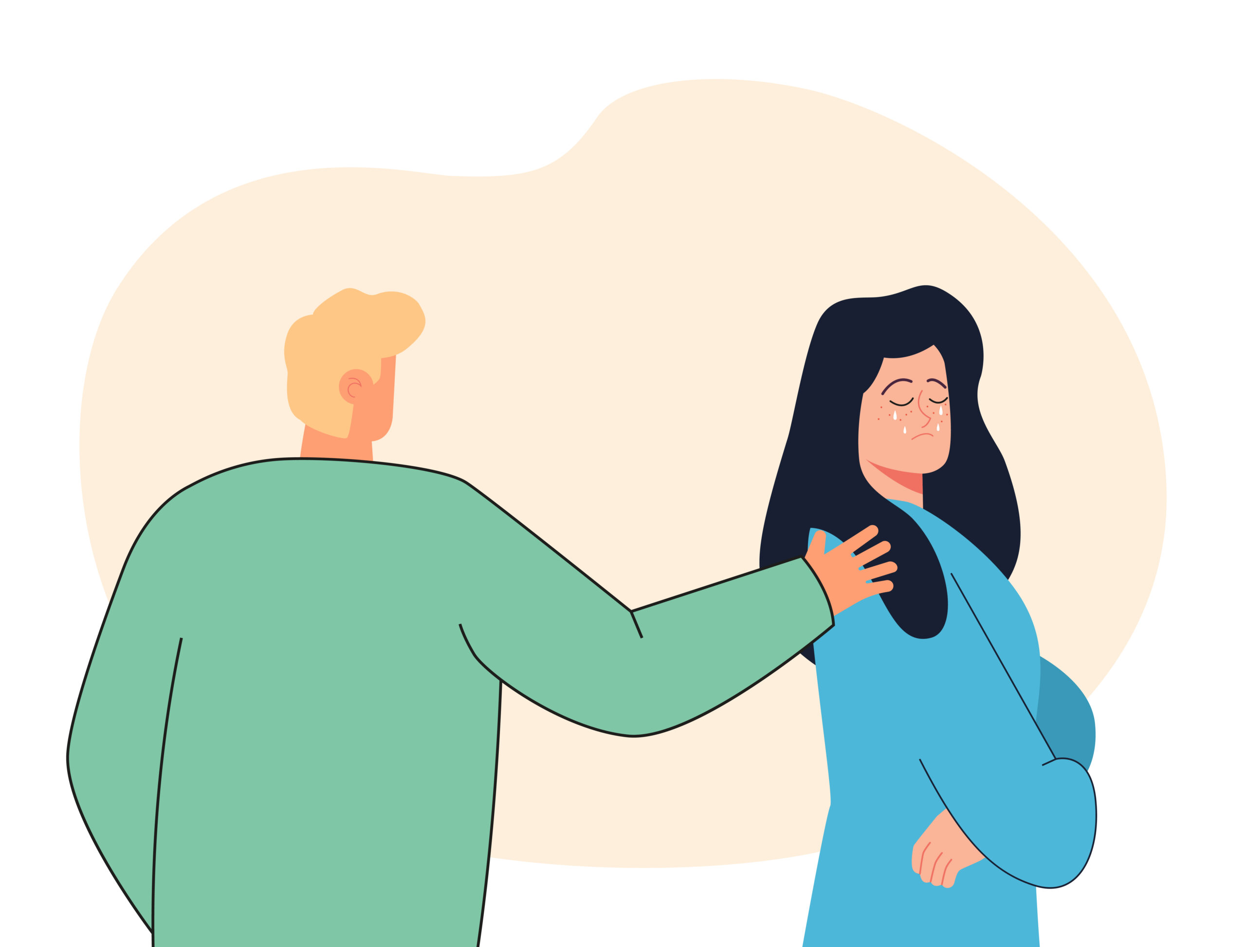 Menenangkan Seseorang 